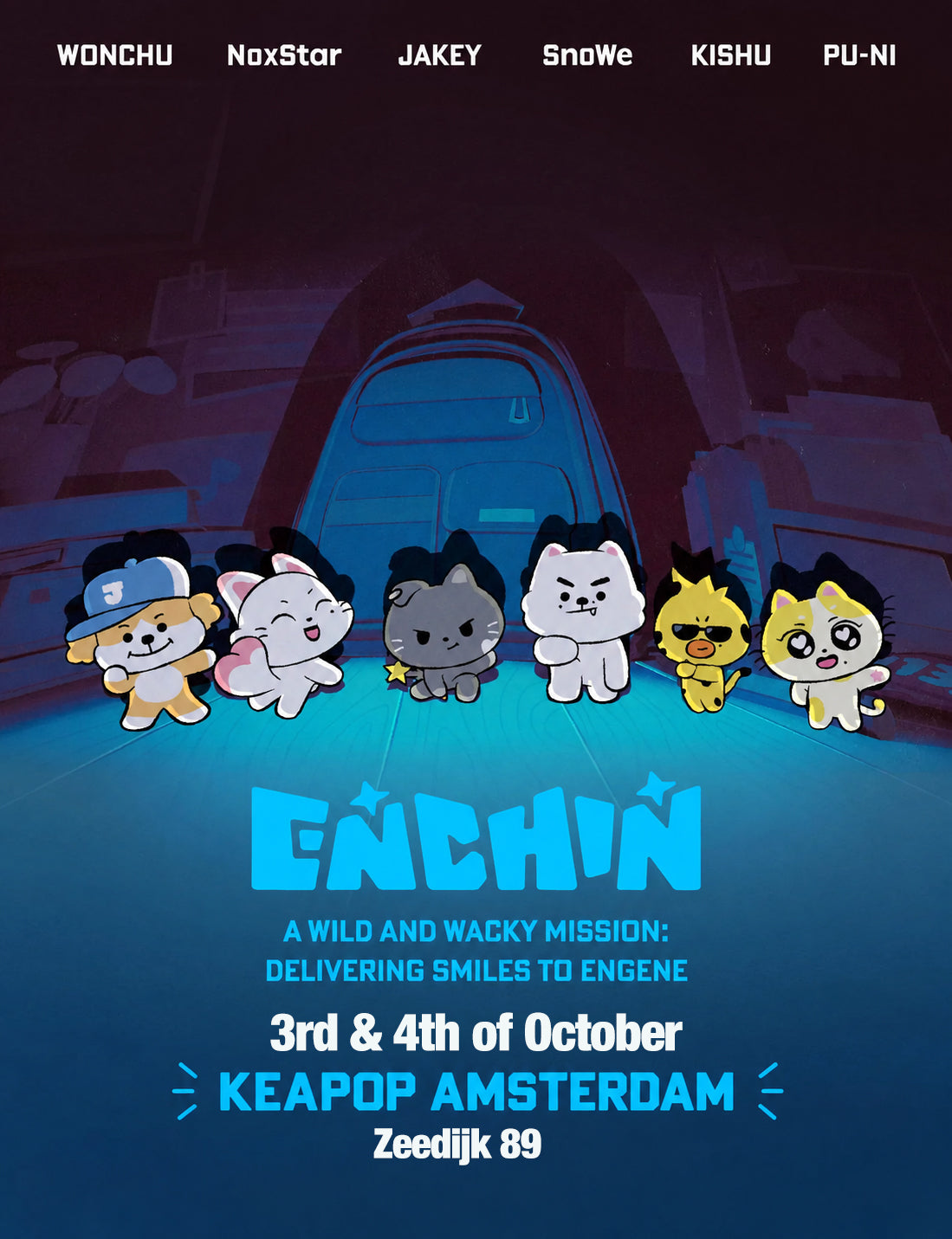 ENCHIN Pop-Up at KEAPOP Amsterdam: A Day Full of ENGENE Energy!