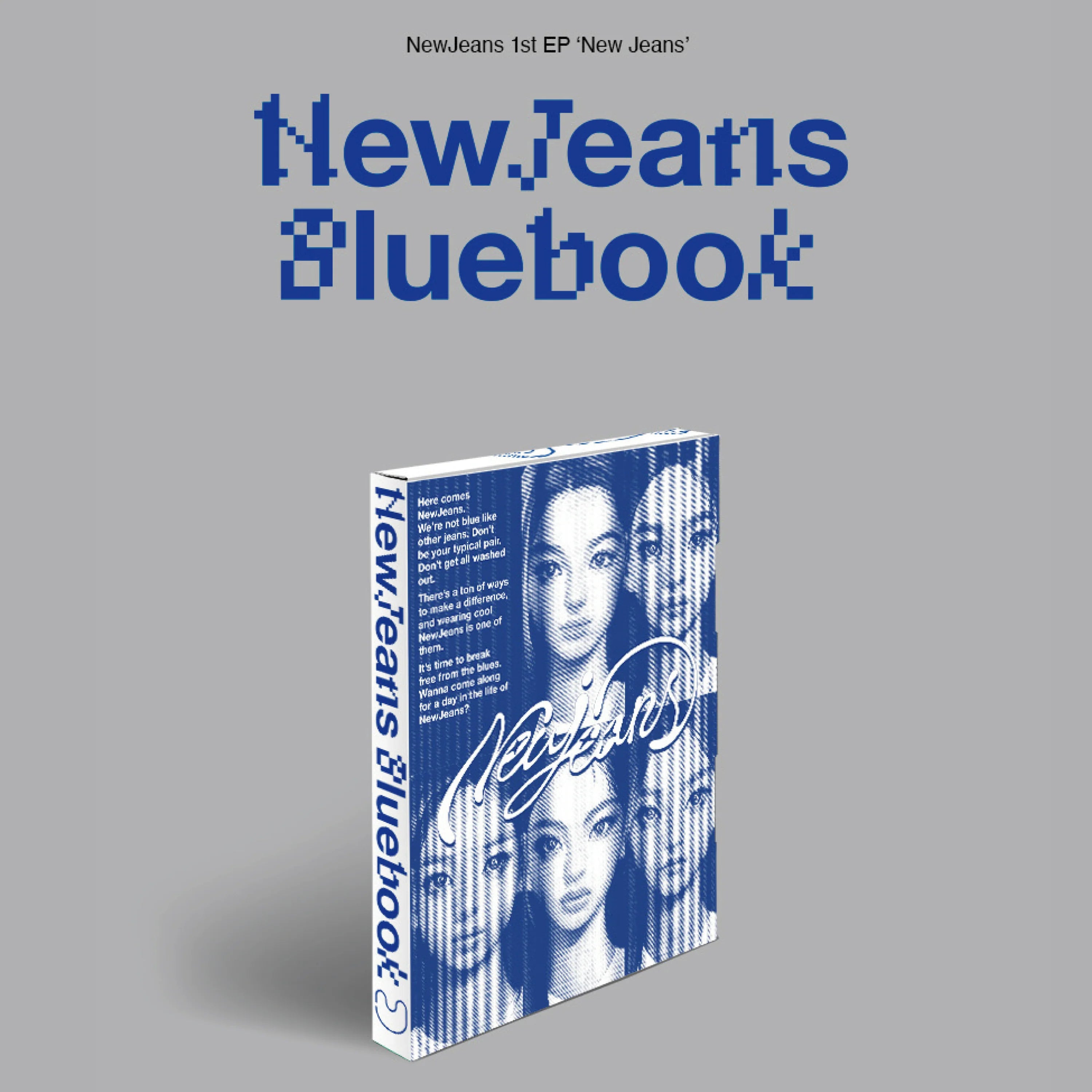 Newjeans 1st EP Bluebook 3形態セット NEWJEANS - 1ST EP [NEW JEANS] BLUEBOOK VER – KeaPOP