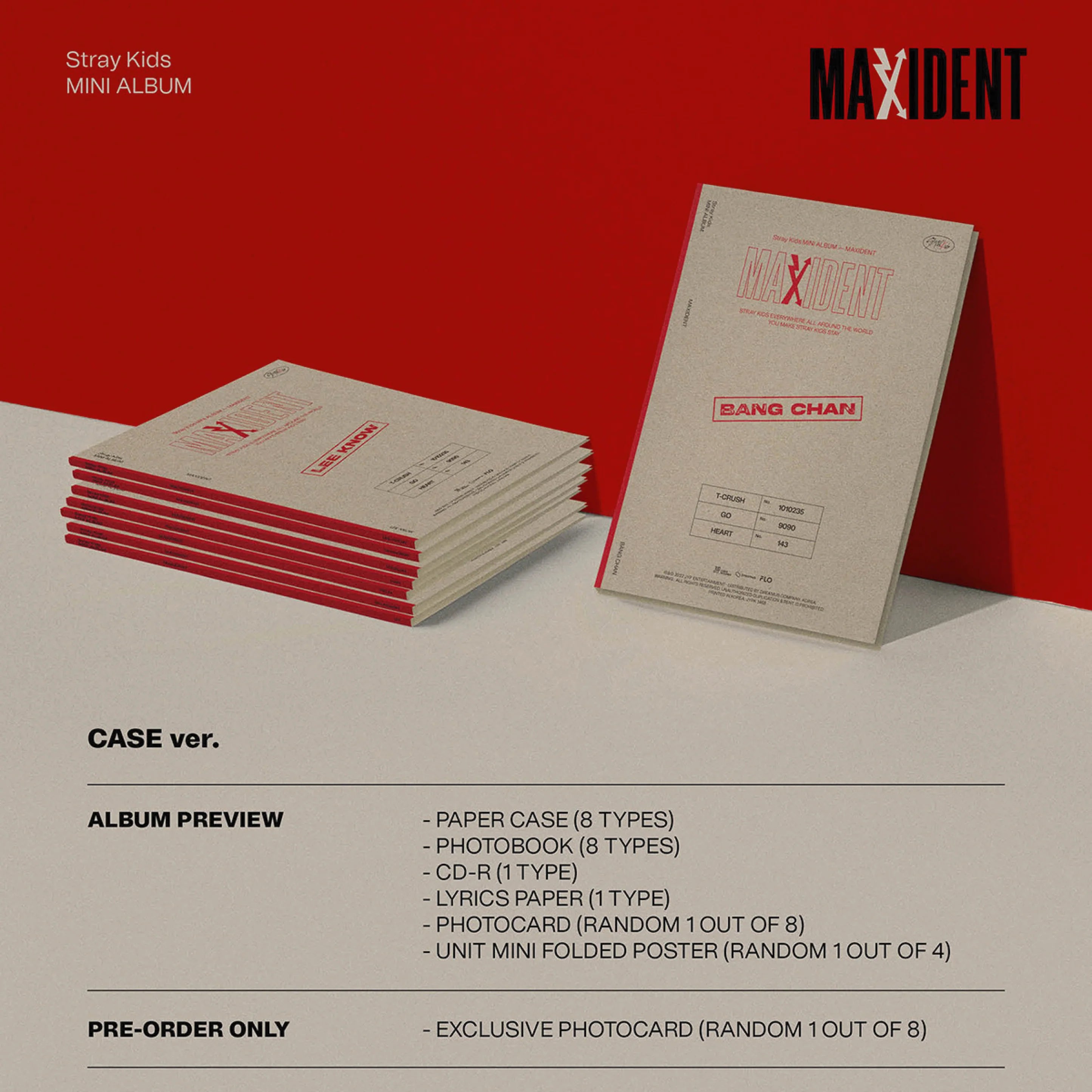 Stray Kids - Maxident (7Th Mini Album) Case Ver. – KeaPOP