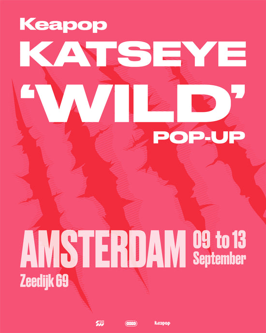 Keapop KATSEYE 'WILD' POP-UP Merch