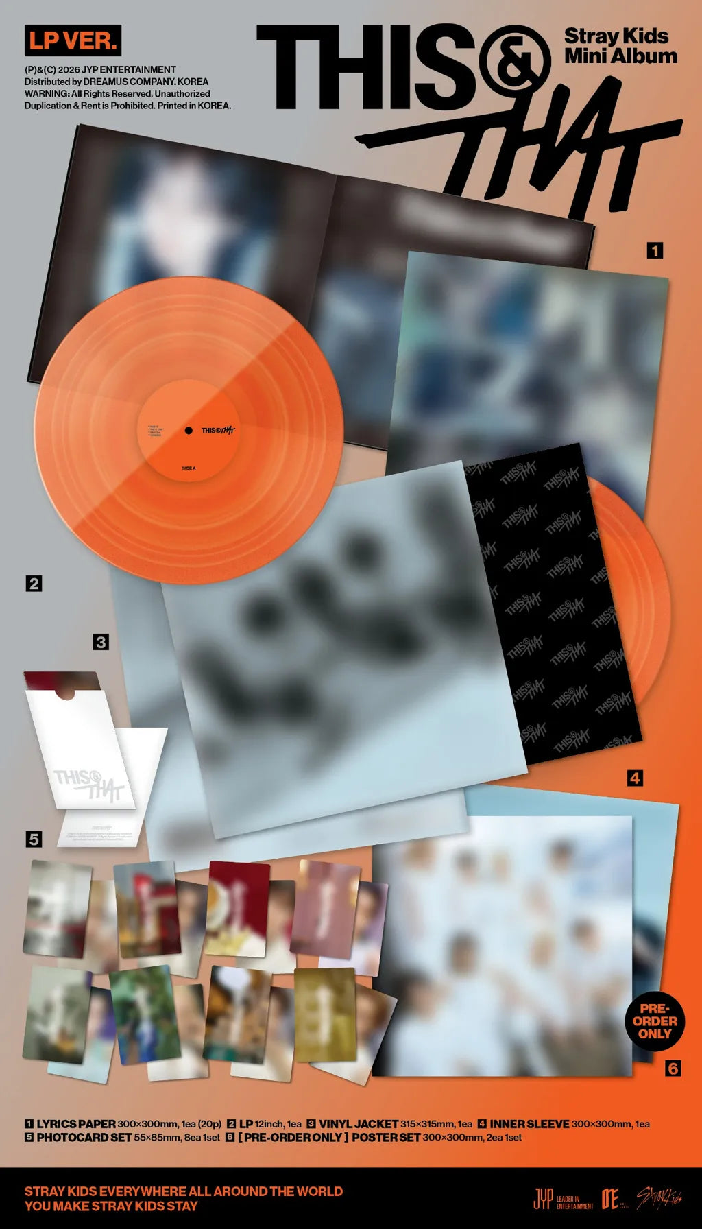 STRAY KIDS - THIS & THAT (LP Edition.)