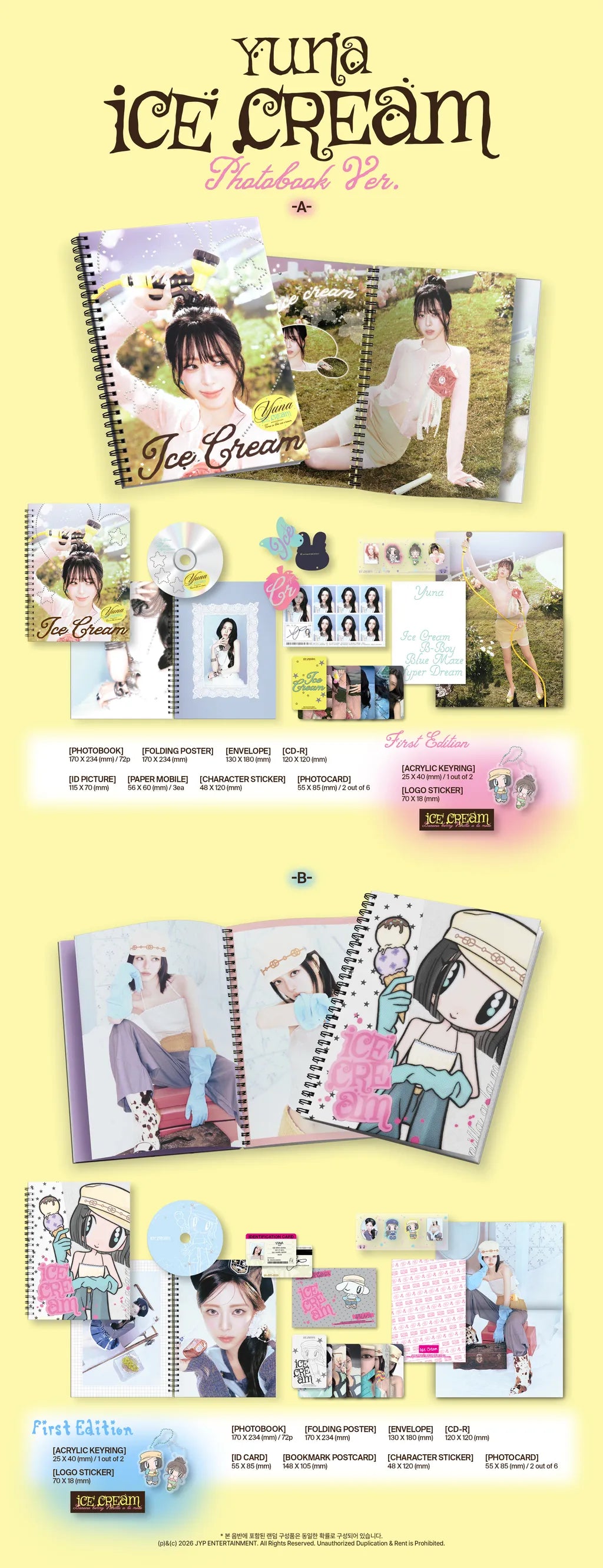 YUNA (ITZY) - Ice Cream (Photobook ver.)