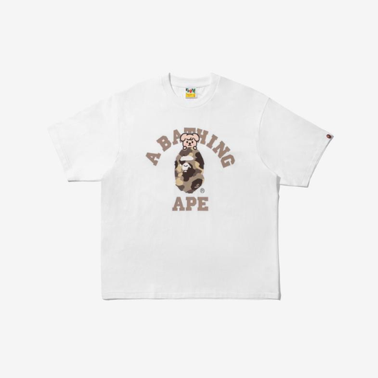 STRAY KIDS X BAPE - PUPPY M COLLEGE TEE