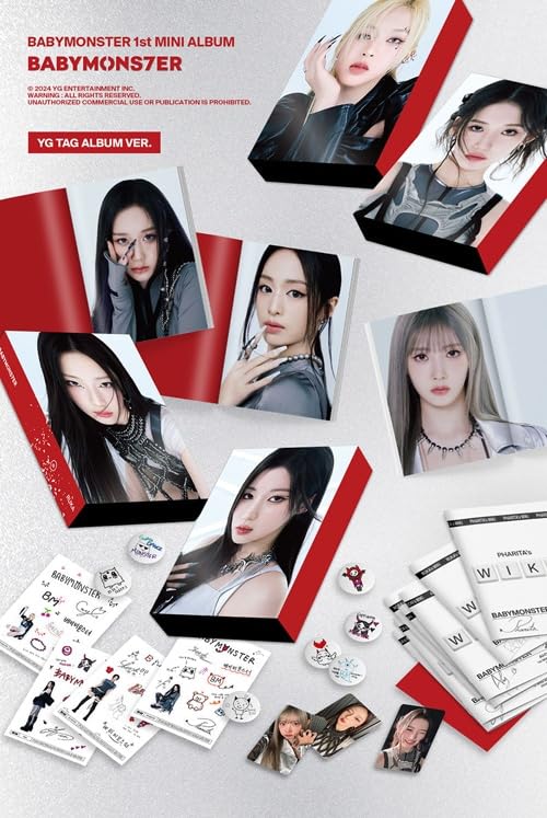 BABYMONSTER - BABYMONS7ER (1ST MINI ALBUM) YG TAG ALBUM VER.
