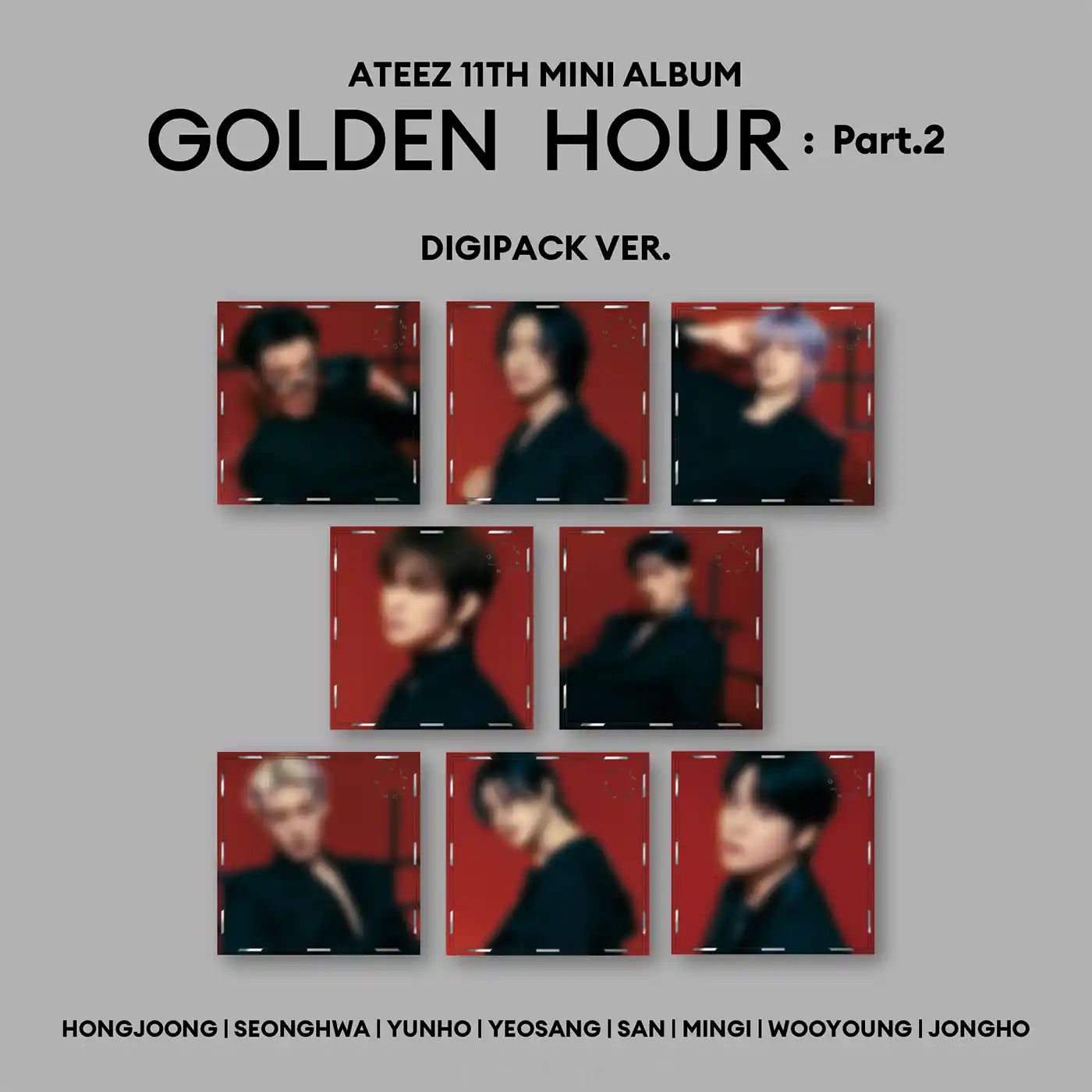 ATEEZ - GOLDEN HOUR: PART.2 (DIGIPAK VER.) – KeaPOP