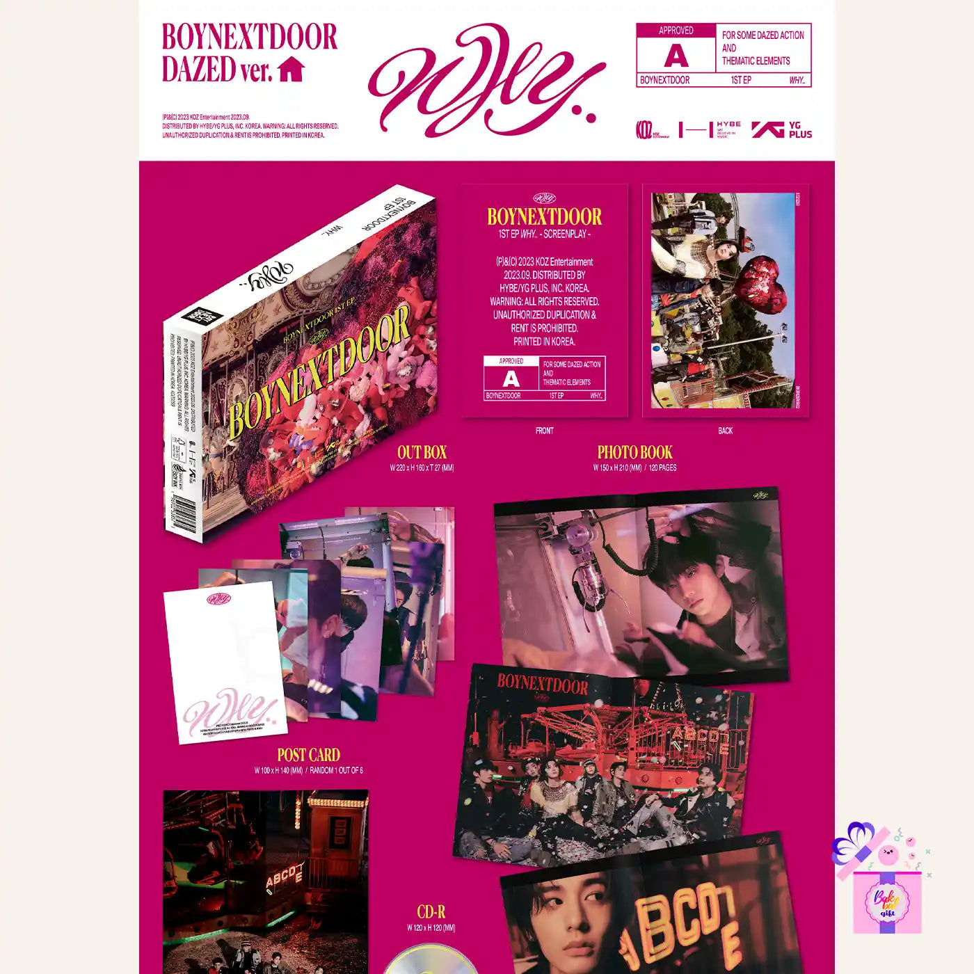 BOYNEXTDOOR - WHY.. (1ST EP ALBUM) STANDARD VER.