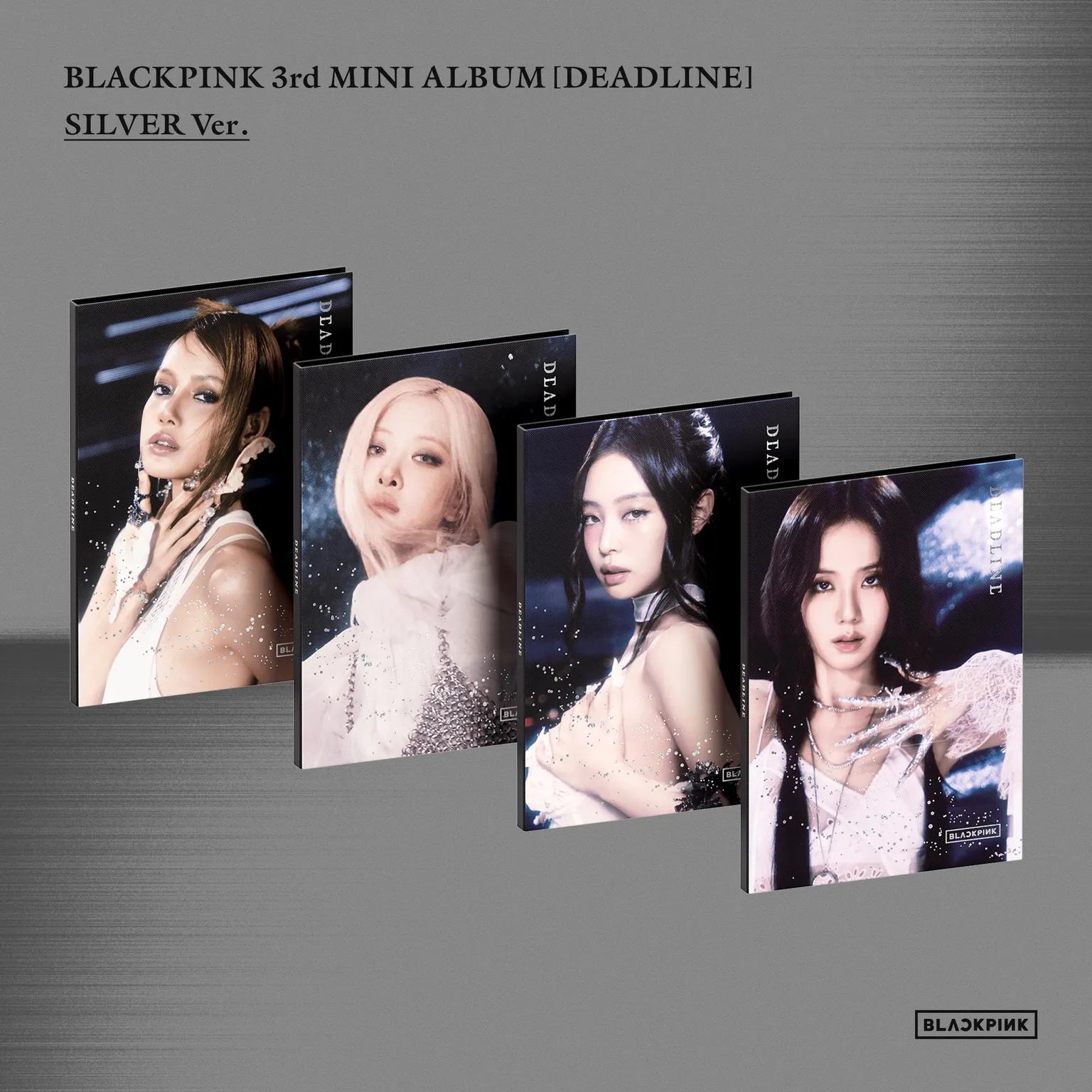 PRE-ORDER] BLACKPINK - DEADLINE (3RD MINI ALBUM) (SILVER VER