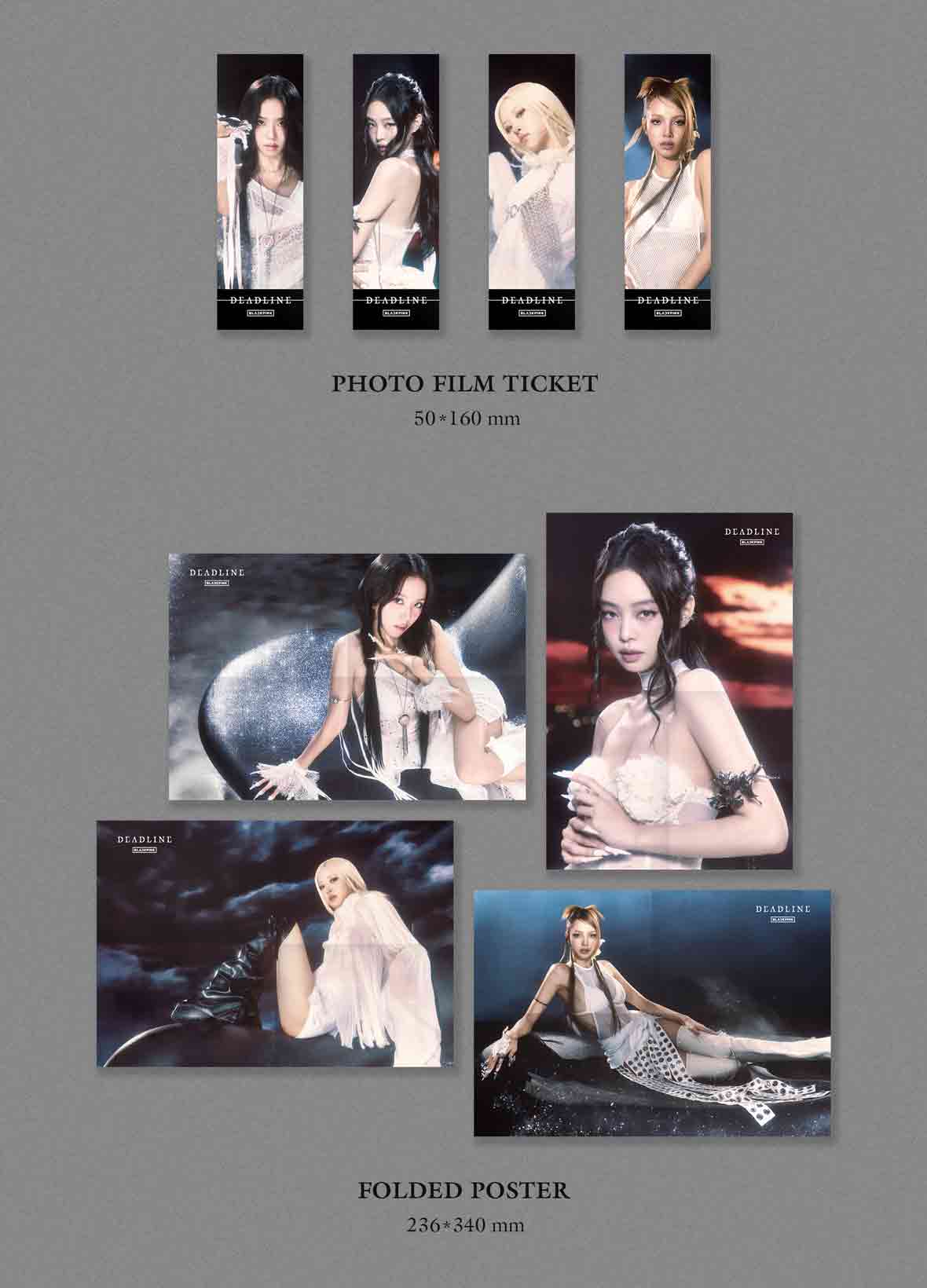 BLACKPINK - DEADLINE (3RD MINI ALBUM) (SILVER VER.)