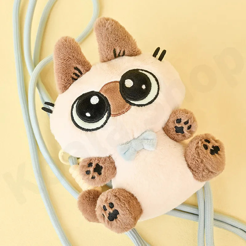 Nobeko Azukisan Plush Cell Phone Clip