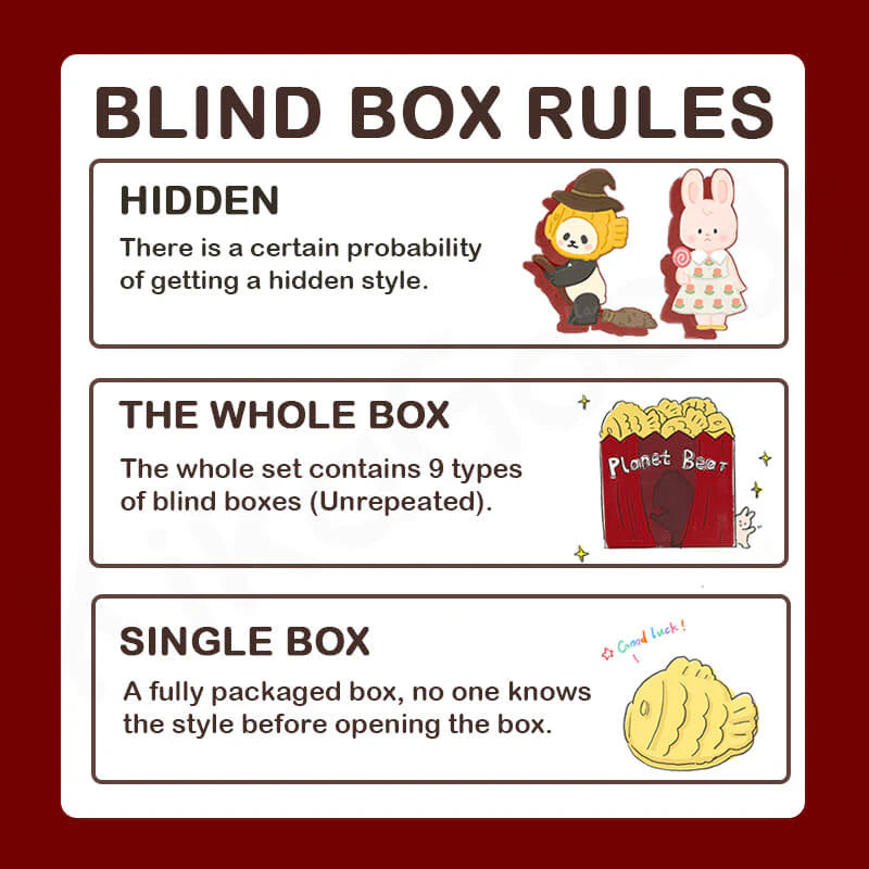 Mini Taiyaki Panda series 2 PanPan's theatre blind box