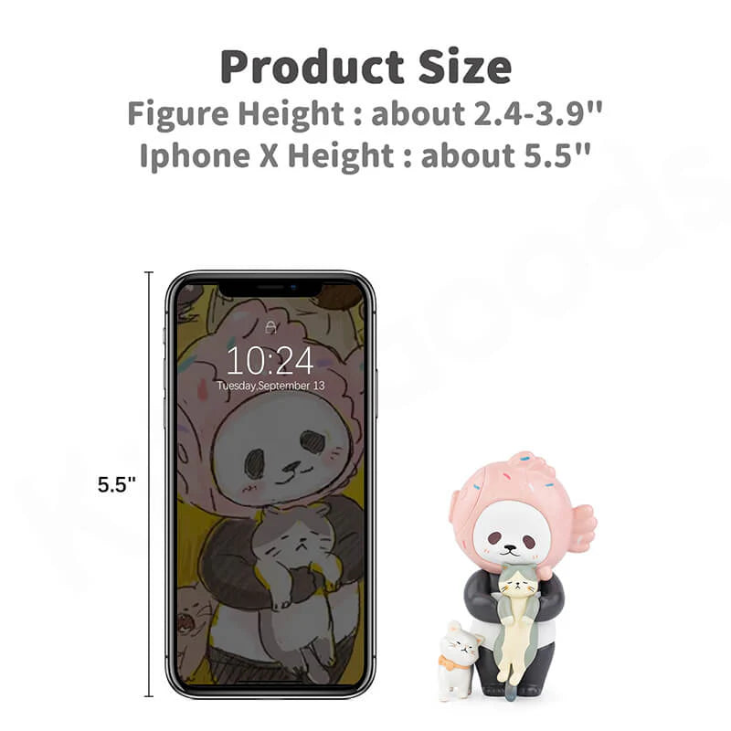 Mini Taiyaki Panda series 2 PanPan's theatre blind box