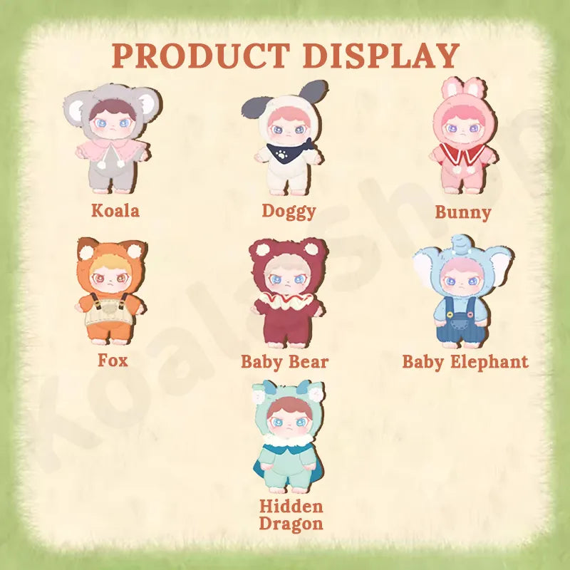 DORA Animals Series Vinyl Plush Blind Box