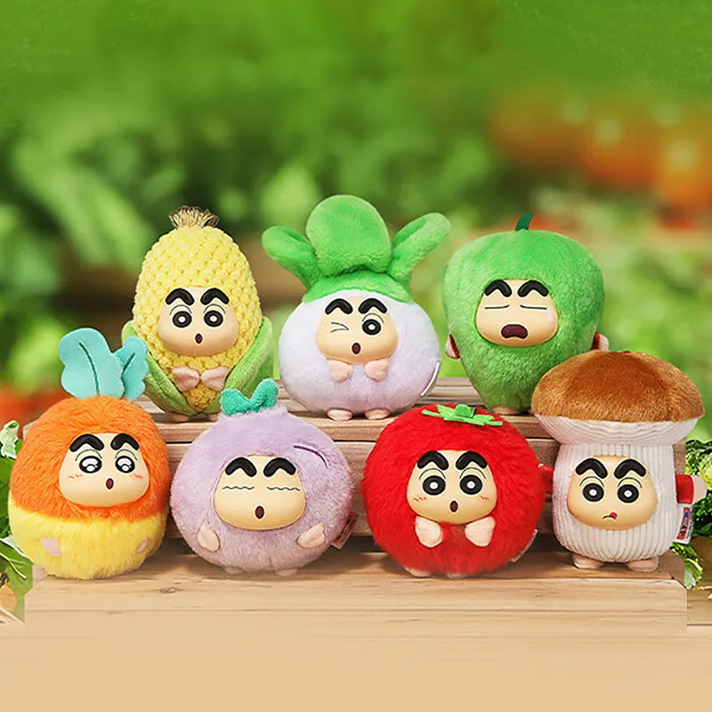 Crayon Shin-chan Vol.1-Vegetable Plush Series Blind Box – KeaPOP