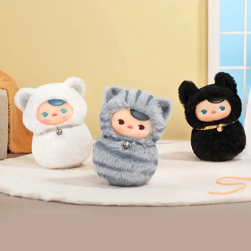 PUCK Roly-Poly Kitty Series Vinyl Plush Blind Box