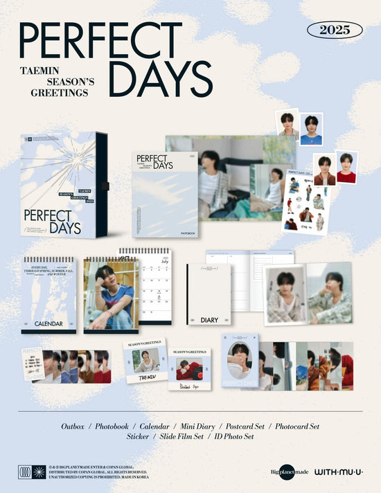 TAEMIN (SHINEE) - 2025 SEASON'S GREETINGS - Perfect Days
