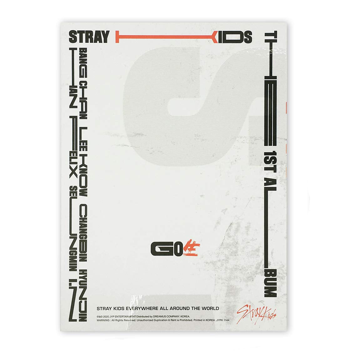 STRAY KIDS 1st Album - GO生