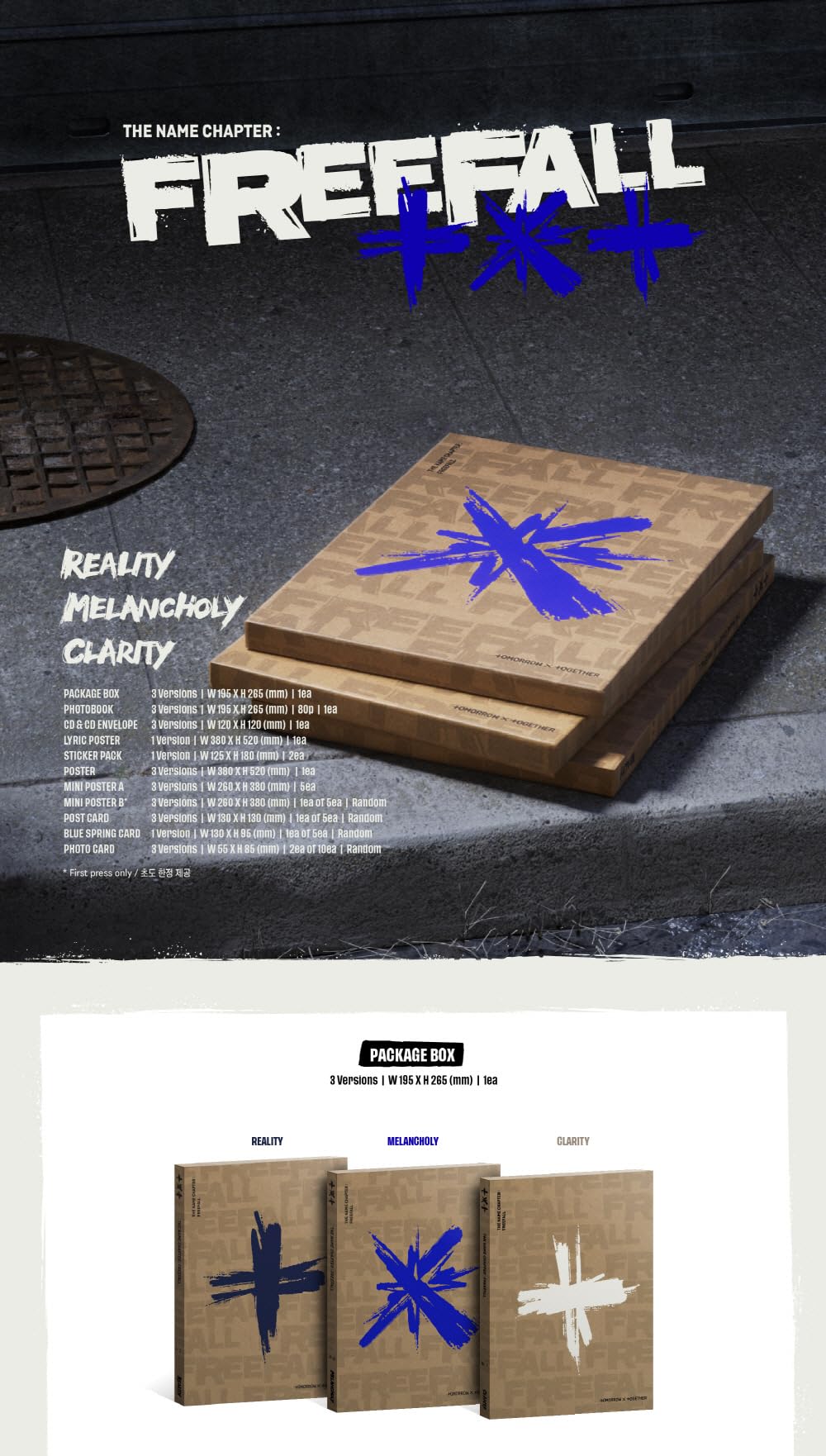 Tomorrow x Together: Name chapter: FREEFALL