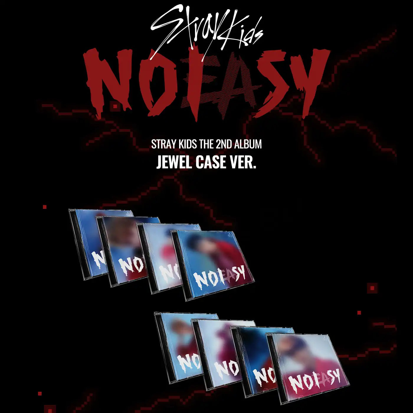 Stray Kids/Noeasy Jewel CaseVersion新品未開封 STRAY KIDS - NOEASY (Jewel case ver) – KeaPOP