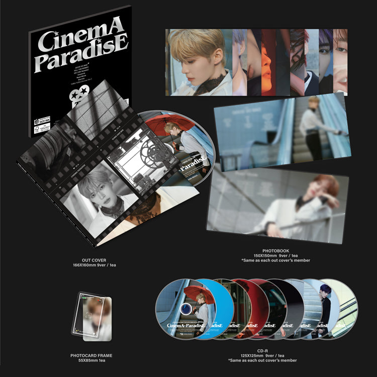 Zerobaseone - CINEMA PARADISE (THE 4TH MINI ALBUM) DIGIPACK VER. (Park Gun Wook)