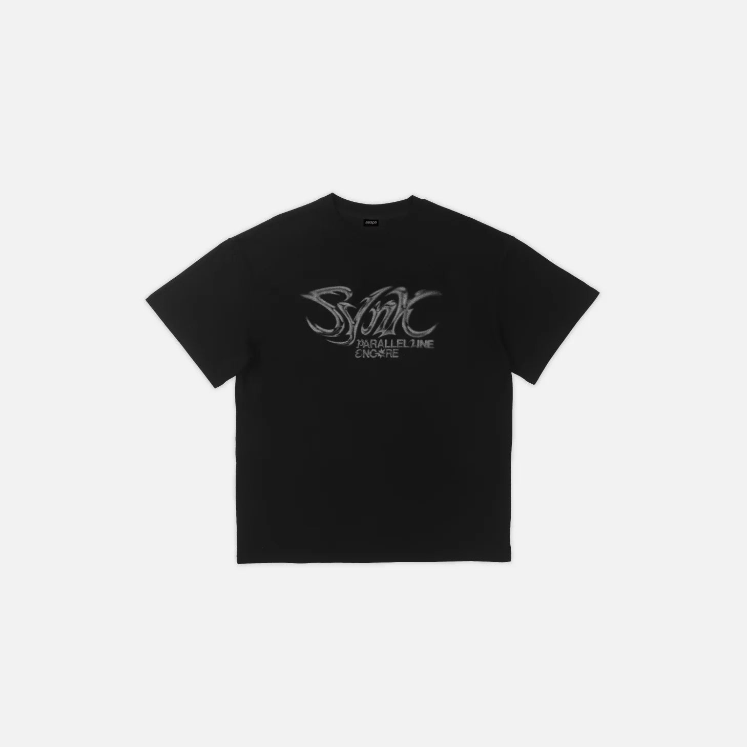 Black T-shirt - 2025 aespa LIVE TOUR - SYNC