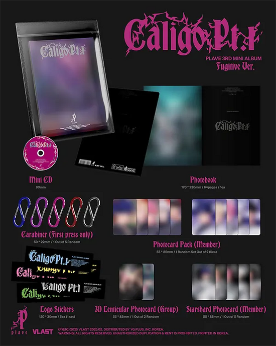 PLAVE - CALIGO PT.1 (FUGITIVE VER.) (RANDOM)