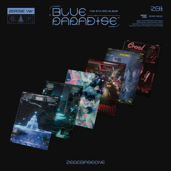 ZEROBASEONE - BLUE PARADISE (ZEROSE VER.) (RANDOM)