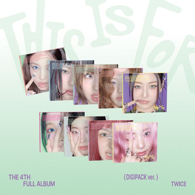 TWICE (트와이스) THIS IS FOR (DIGIPACK ver.) - RANDOM