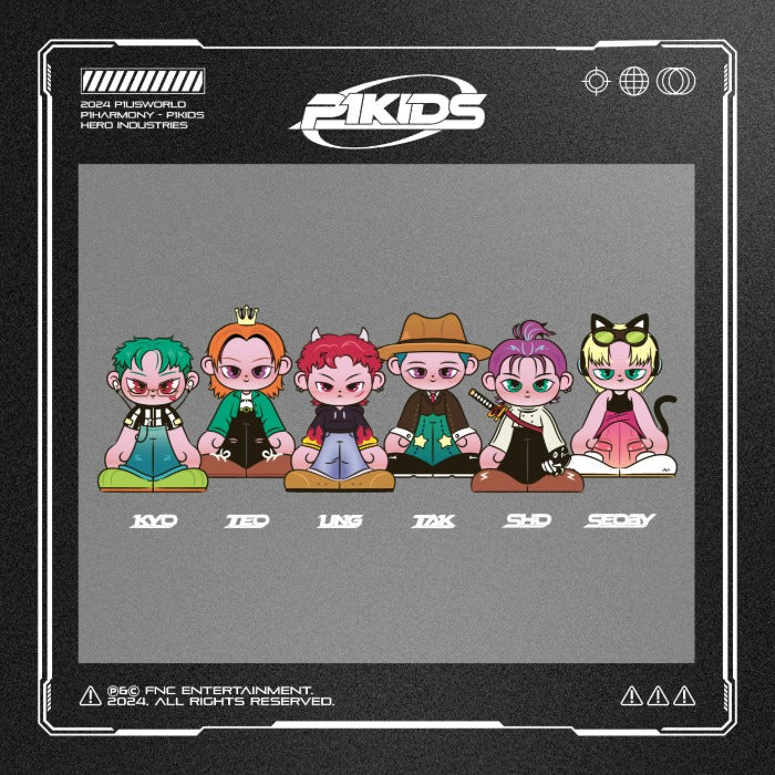 p1harmony P1KIDS ピーワン キーリング ジョンソプ トレカ付 P1Harmony - P1KIDS POP-UP Store Official MD - Dolls – KeaPOP