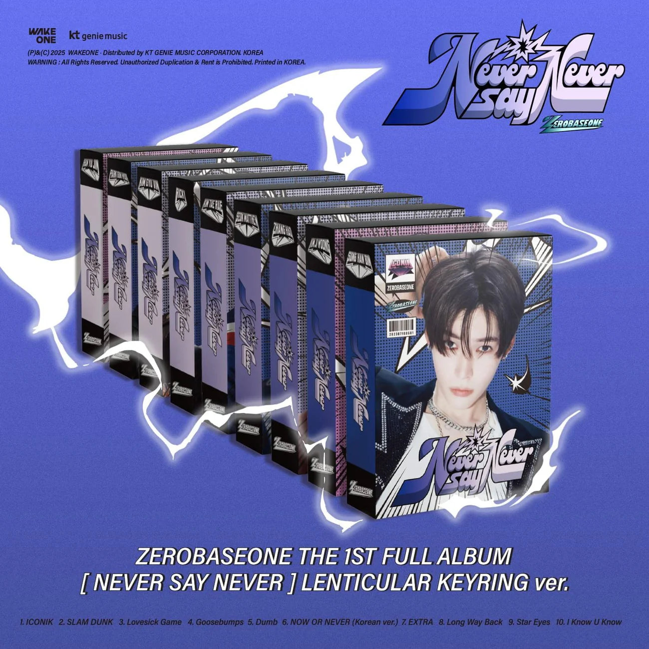 ZEROBASEONE - NEVER SAY NEVER (KEYRING VER.)