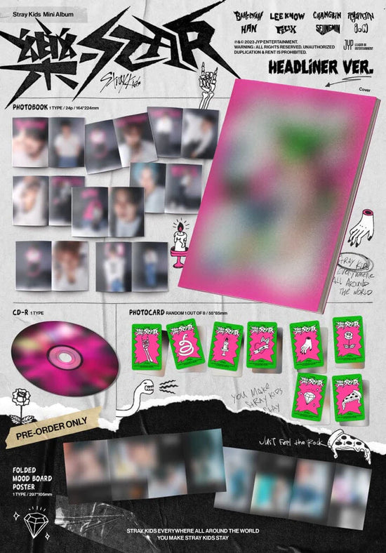 STRAY KIDS - ROCK-STAR HEADLINER VER.