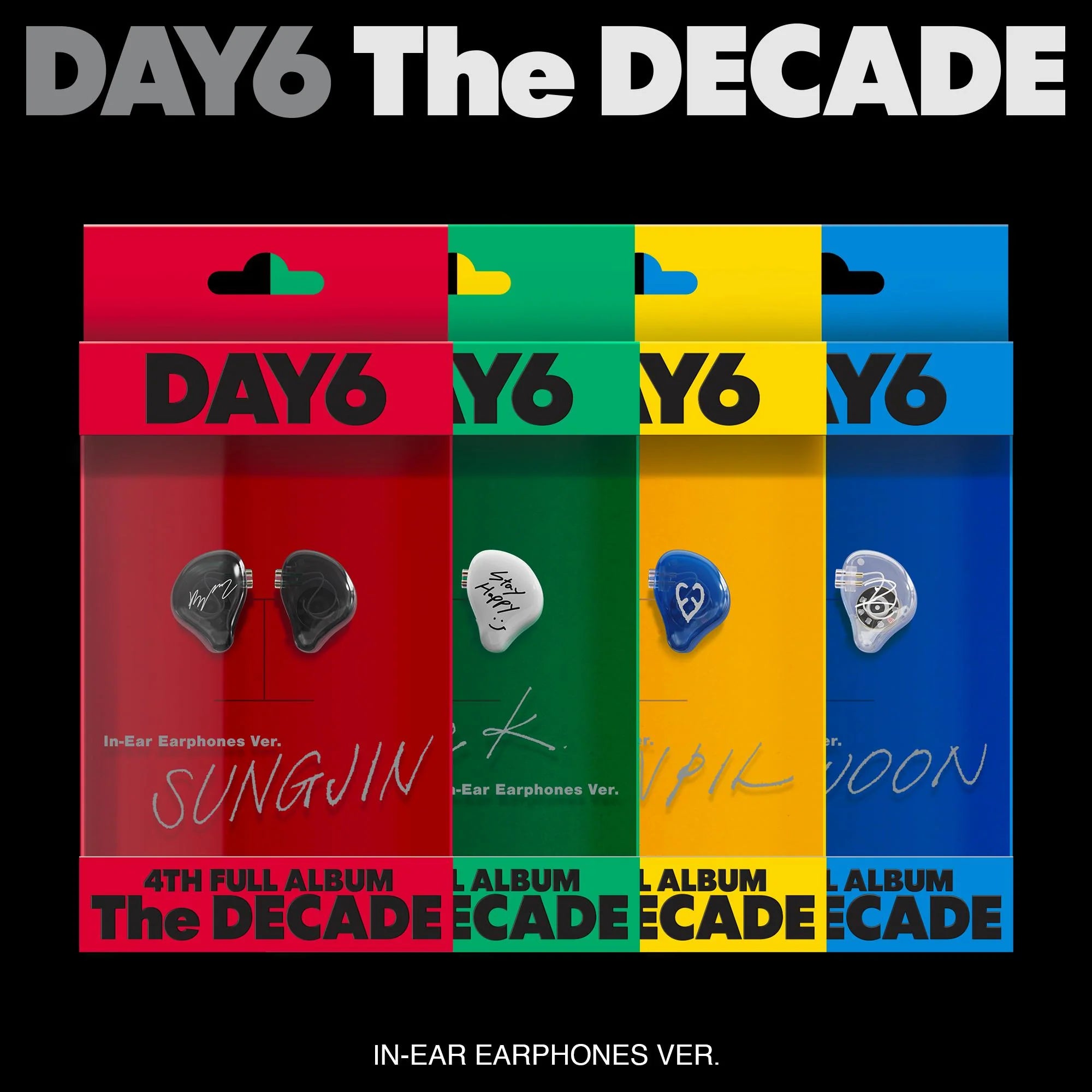 DAY6 The DECADE Dowoon ドウン イヤフォン DAY6 The DECADE ドウン dowoon イヤホン イヤモニ DAY6(デイシックス