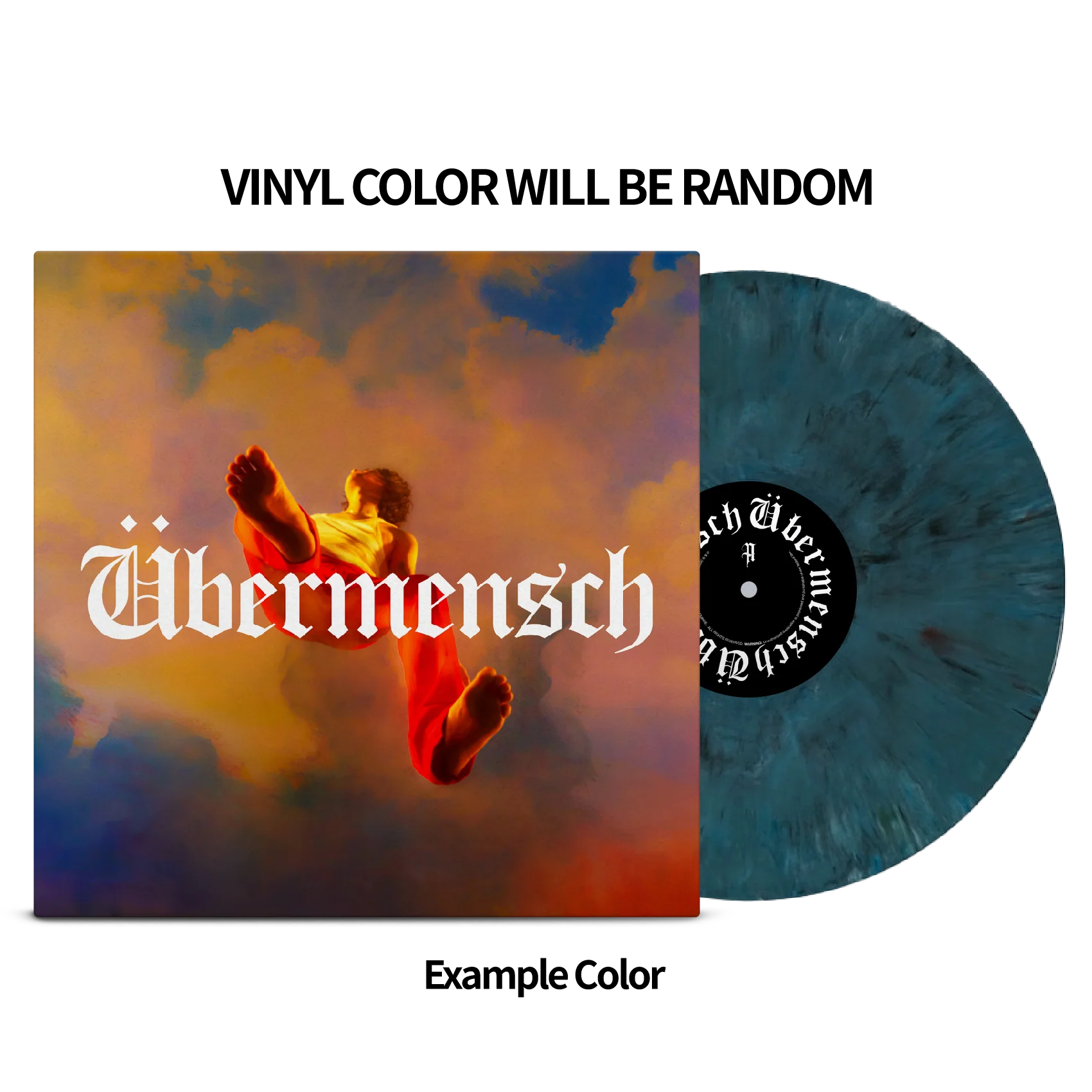 G-Dragon- ÜBERMENSCH (RAINBOW ECO MIX VINYL)