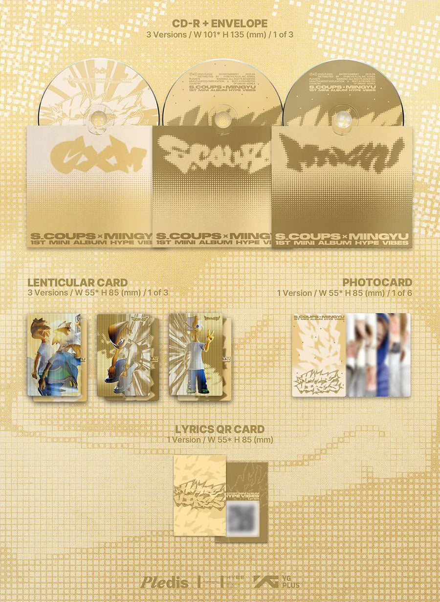 S.COUPS X MINGYU (SEVENTEEN) - HYPE VIBES (COMPACT VER.)