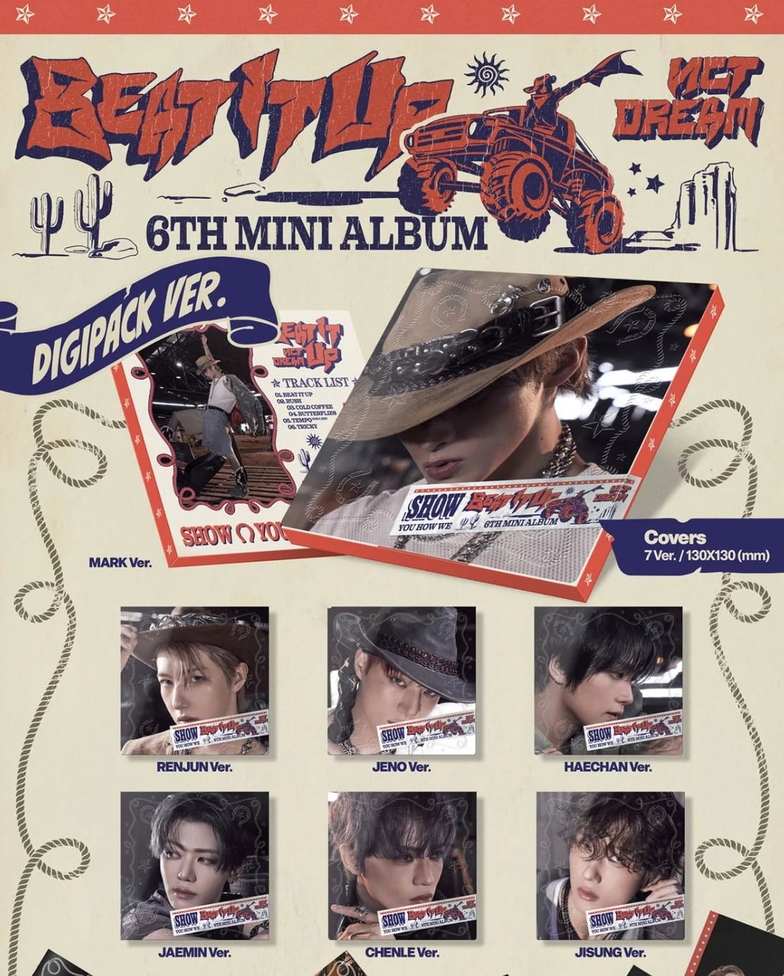 NCT DREAM - BEAT IT UP (DIGIPACK VER.)
