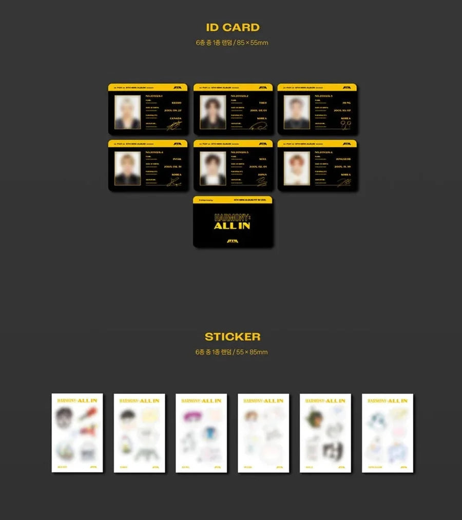 P1HARMONY - HARMONY : ALL IN (FIT IN VER.)