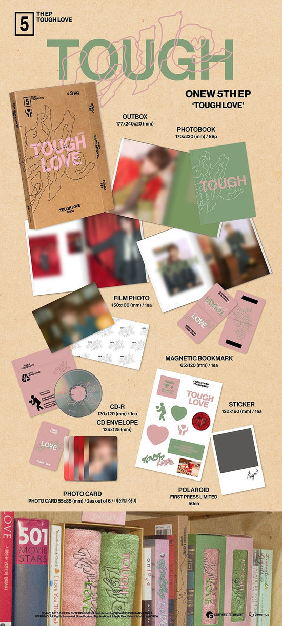 ONEW (SHINEE) - TOUGH LOVE (Book ver.)