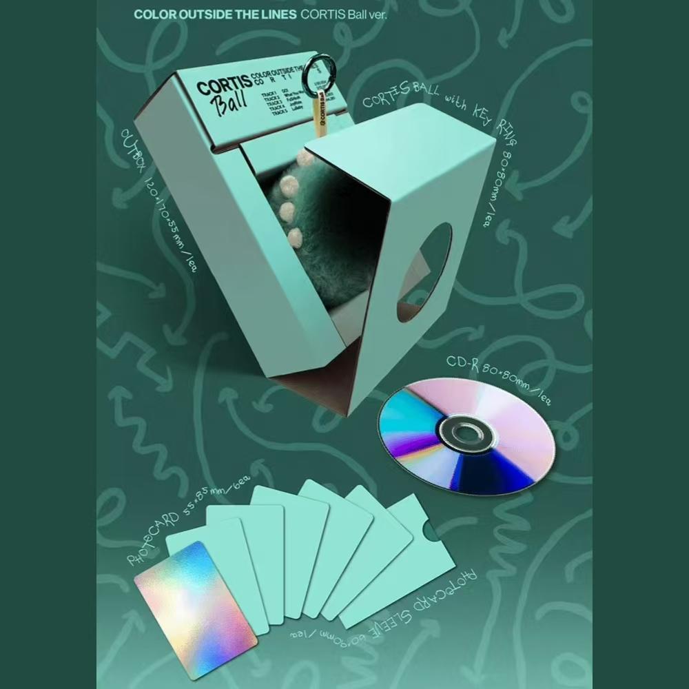 CORTIS - COLOR OUTSIDE THE LINES (BALL VER.)