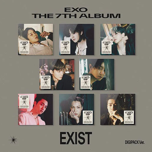 EXO EXIST 全8種コンプセット 新品未開封 Digipack ベッキョン EXO - EXIST (DIGIPACK VER.) – KeaPOP