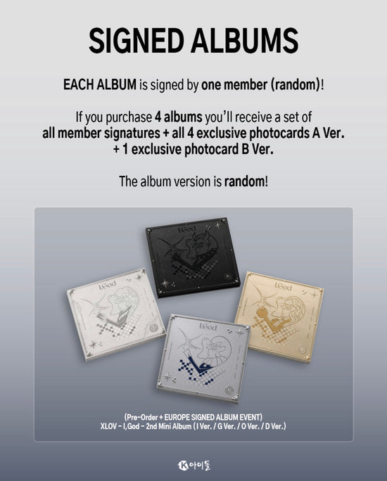 XLOV - I,God (SIGNED ALBUM)