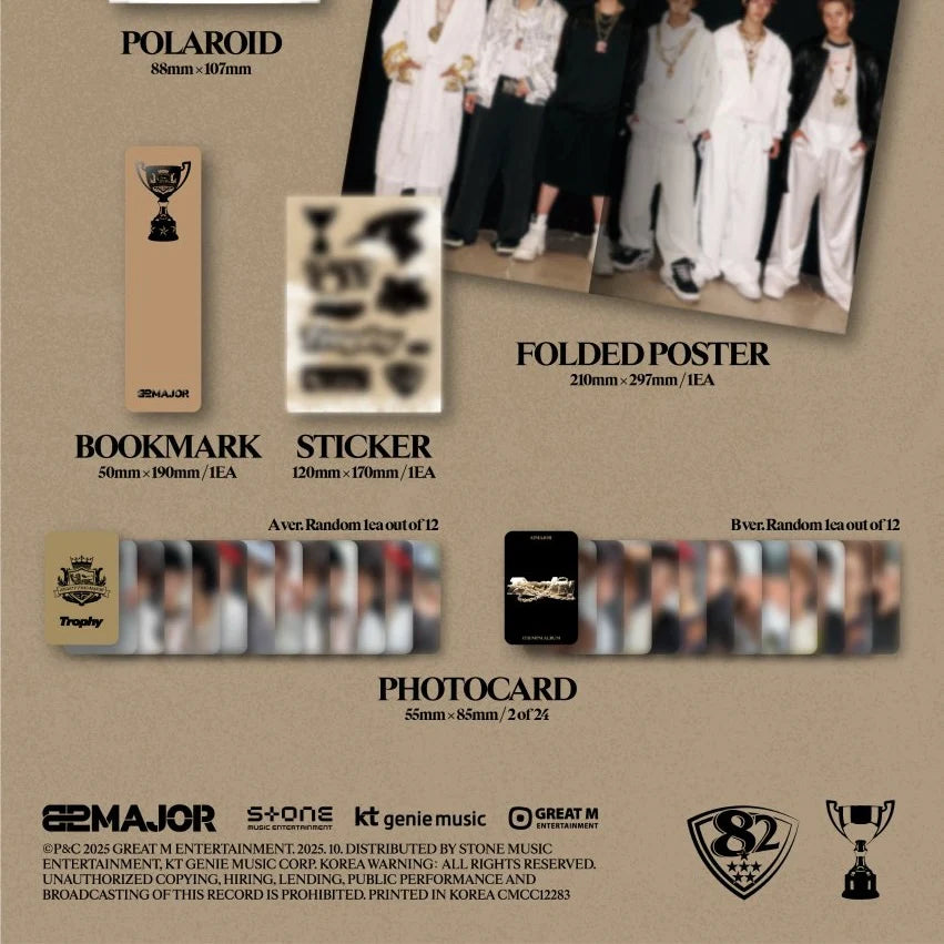 82MAJOR - Trophy (Classic Ver.) (SIGNED BY GROUP)
