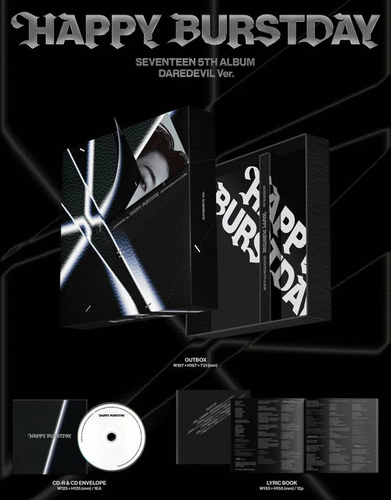 SEVENTEEN - HAPPY BURSTDAY (DAREDEVIL VER.)