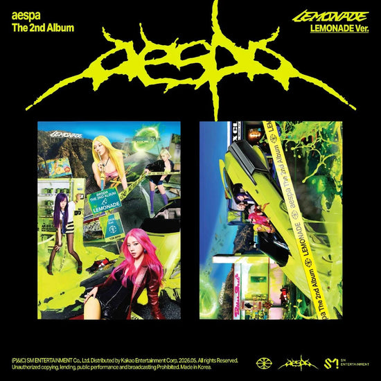 AESPA - LEMONADE (LEMONADE Ver.) SIGNED album