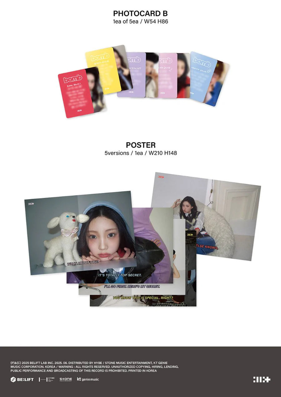 ILLIT - BOMB (GLLIT VER.)