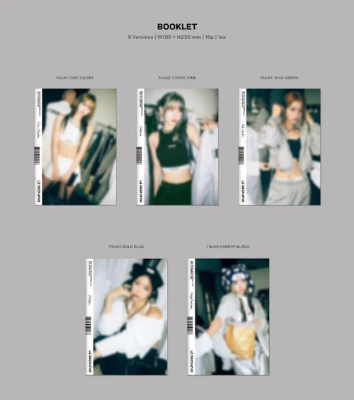 LE SSERAFIM - EASY (3RD MINI ALBUM) COMPACT VER.