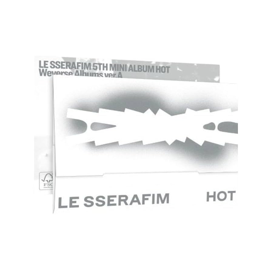 LE SSERAFIM - HOT (WEVERSE ALBUMS VER.)