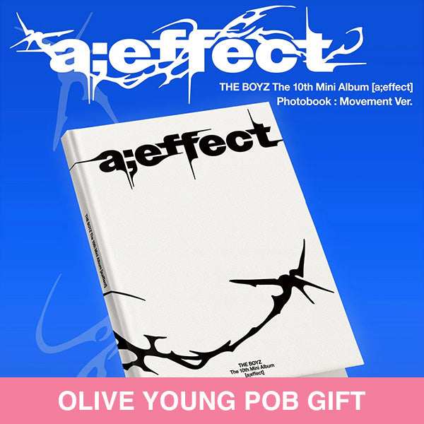 THE BOYZ - a;effect + Olive Young photo card