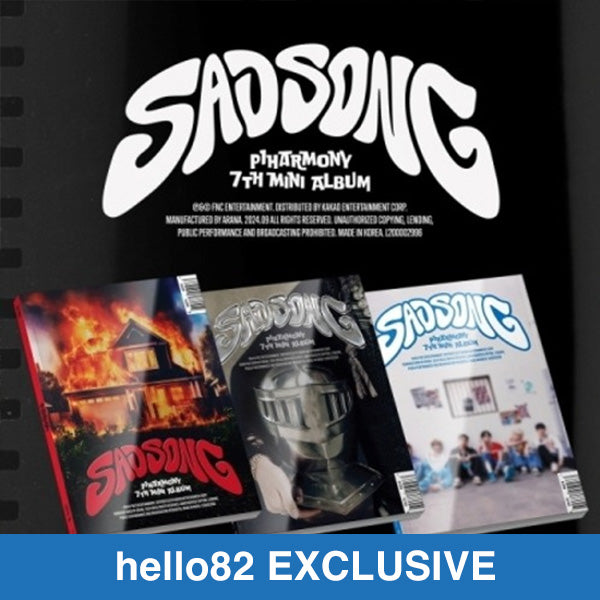 P1HARMONY - SAD SONG (Photobook) hello82 EXCLUSIVE