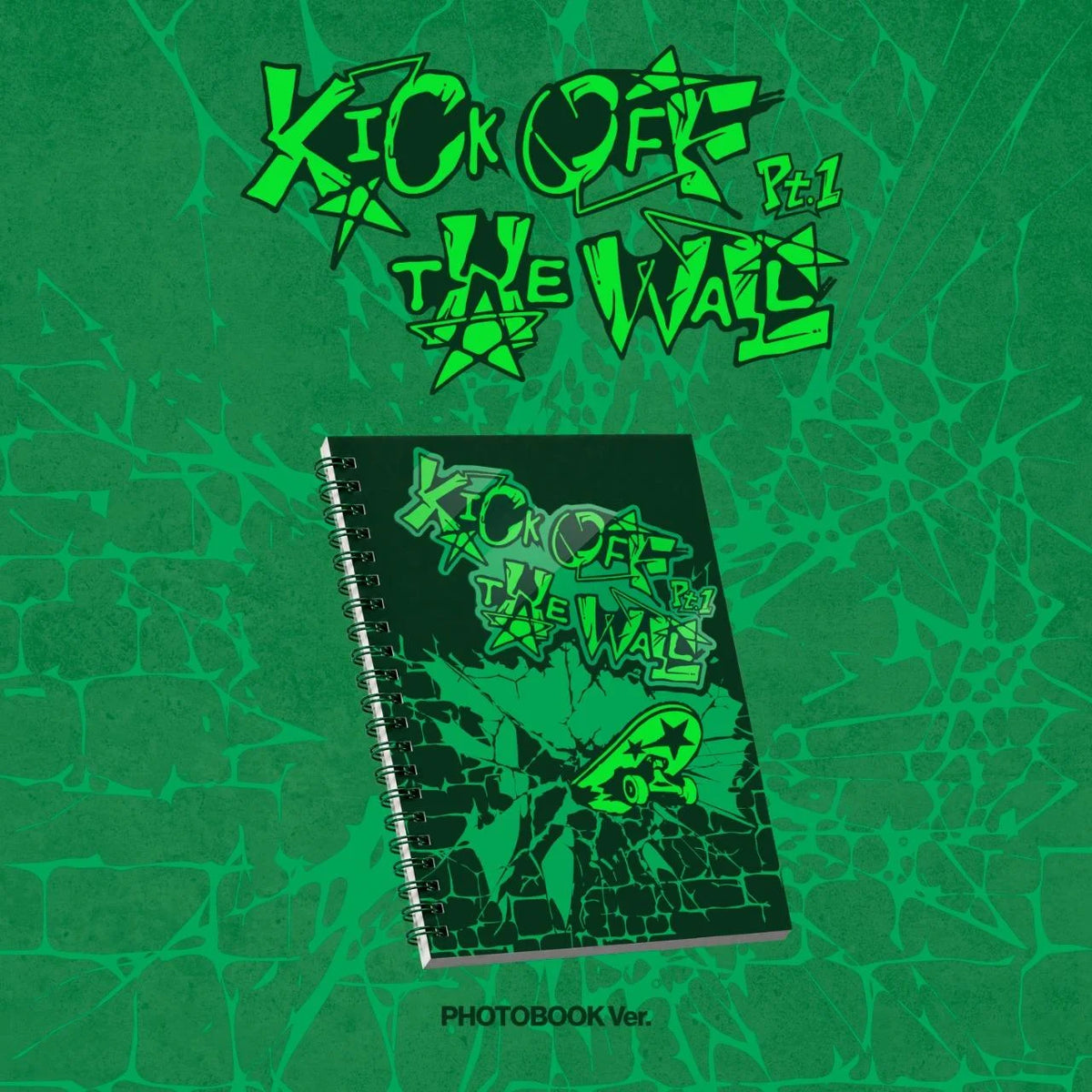 KickFlip - KICK OFF THE WALL Pt.1 (PHOTOBOOK Ver.)
