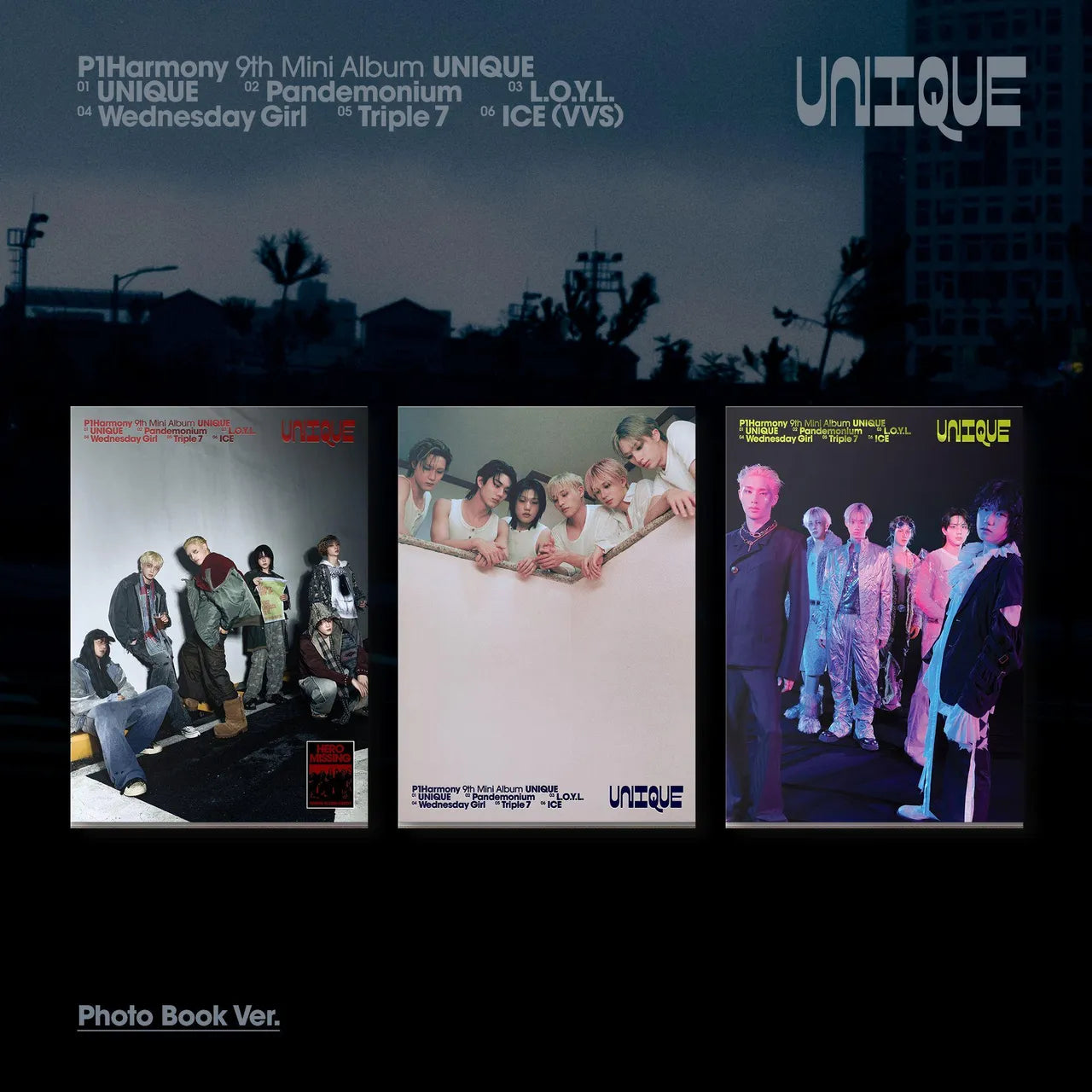 P1Harmony - UNIQUE (Photobook ver.) – KeaPOP