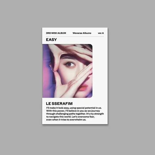 LE SSERAFIM - EASY WEVERSE ALBUMS